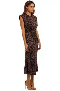 Misha Collection Carlina Dress Print Size AU 10