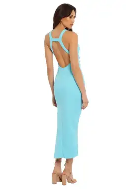 Misha Collection Marjorie Dress Blue Size AU 10