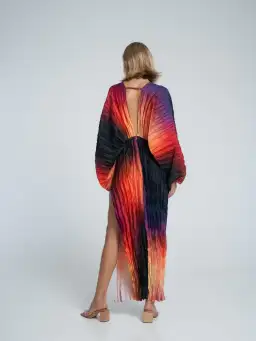 L’idee De Luxe Gown Fire Ombré Size 10  for rent on The Volte - image 3