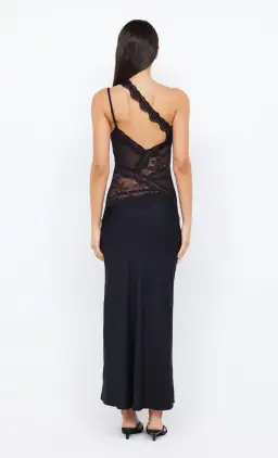 Bec & Bridge Ria Asym Maxi Dress Black Size 10 for rent on The Volte - image 3