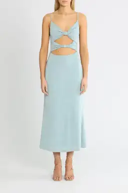 Misha Collection Oscar Dress Blue Size 10