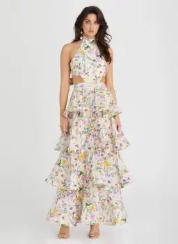 Aqua Blu Jardine Heather Dress Floral Size 12 for rent on The Volte - image 1