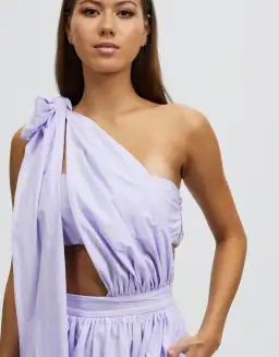 Bondi Born St Tropez Long Dress Lavender Size L / AU 12 for rent on The Volte - image 2