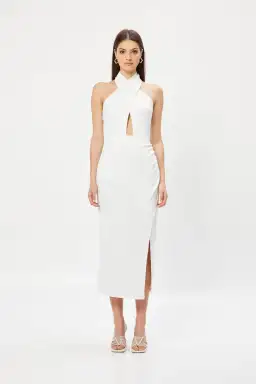 Elliat Kalinago Dress White Size M/ AU 10