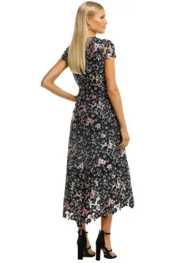 Moss and Spy Birdy Dress Floral Multi Print Size 12 for rent on The Volte - image 3