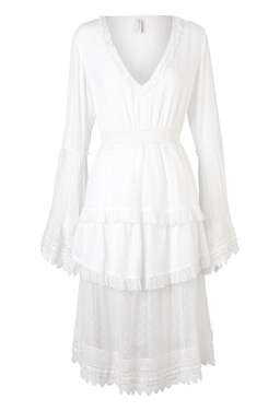 STEELE Stardust Dress White size 8