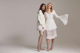 STEELE Stardust Dress White size 8