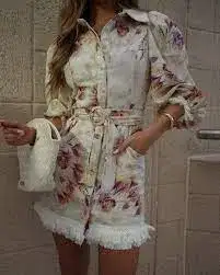 Elliat - Agency Dress Floral - Size 10 for rent on The Volte - image 2