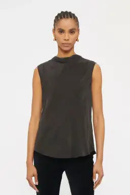 Ginger & Smart Beloved Cowl Neck Top Black Size 10 for rent on The Volte - image 1