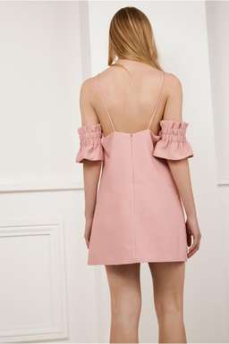 Cameo Collective Double Take Mini Dress Blush Size 8 for rent on The Volte - image 3