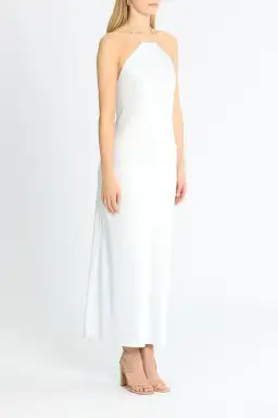 Significant Other Vienna Midi Dress White Size 10 for rent on The Volte - image 2