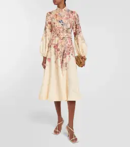 Zimmermann Luminosity Buttoned Midi Size 2 / AU 12 for rent on The Volte - image 2