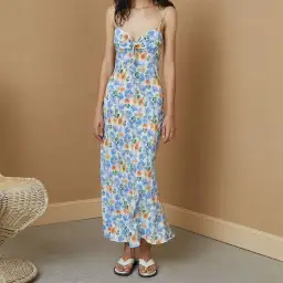 Bec & Bridge La Jolie Midi Dress Floral Size 12 
