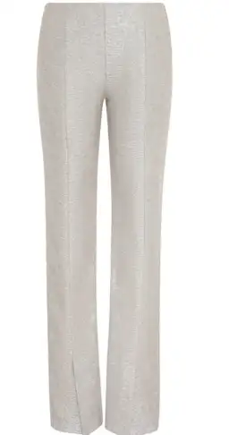 Zimmermann Spring Suiting: The Coaster Metallic Slouch Jacket and Split Pants Set Champagne Size 0 / AU 8 for rent on The Volte - image 2