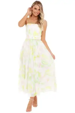 Steele Dalia Dress Spring Winds Multi Floral Size 12 for rent on The Volte - image 1