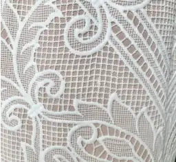 Sheike Lunar Lace Maxi Dress Ivory Size 12 for rent on The Volte - image 3