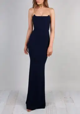 Zachary The Label Elvira Dress Navy Size 12 for rent on The Volte - image 1