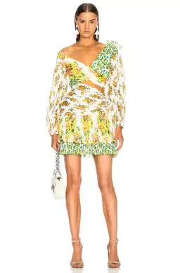 Zimmermann Golden Surfer Dress Spliced Size 2 / AU 12