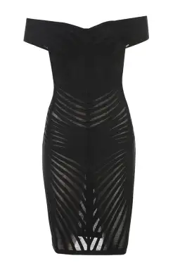 House of CB Camellia Dress Black Size 6 for rent on The Volte - image 2