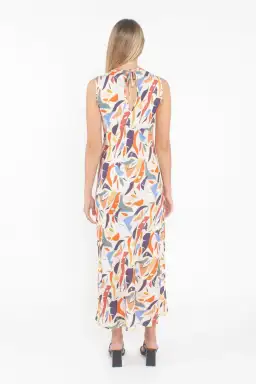 Third Form L'artiste Bias Maxi Dress Multi Print Size 8 for rent on The Volte - image 3