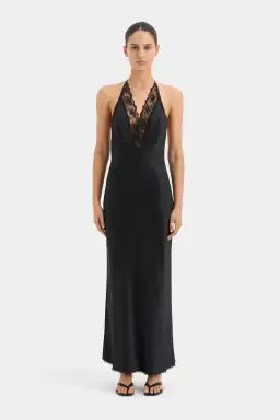 Sir the Label Aries Halter Gown Black Size 0P / AU 4 for rent on The Volte - image 3