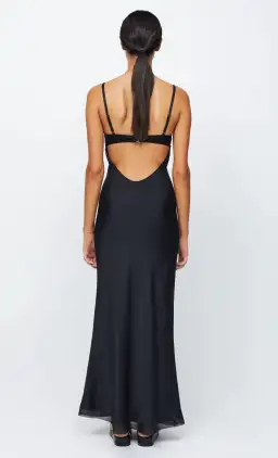 Bec & Bridge Joelle Maxi Mesh Dress Black Size AU 8 for rent on The Volte - image 2
