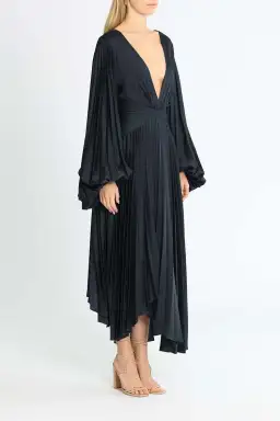 Acler Palms Dress Navy Size 8 for rent on The Volte - image 2