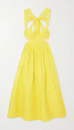 Zimmermann Botanica Bralette Gown in Sunshine Size 2/Au 12 for rent on The Volte - image 4