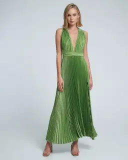 L'Idee Moderniste Split Gown Green Size 14 for rent on The Volte - image 1