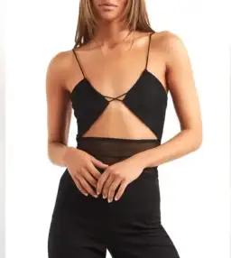 Nakedvice The Kenny Top Balck Size Xs/Au 6 for rent on The Volte - image 2