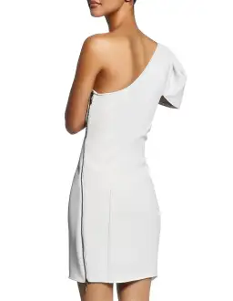 Maticevski Mimicry Grey Mini Dress Grey Size 10 for rent on The Volte - image 5