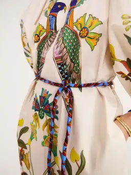 Alemais Effie Puff Sleeved Dress Print Size 14 for rent on The Volte - image 3