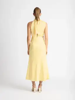 Shieke Allure Dress Butter Yellow Size 10  for rent on The Volte - image 2