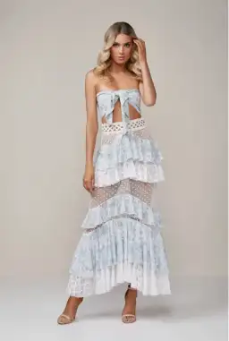 Ixiah the Label Outlaw Set Blue/Shell Size 8