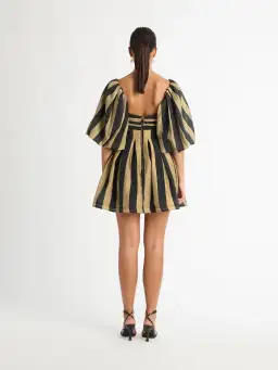 Sheike Frankie Stripe Mini Dress Print Size 12 for rent on The Volte - image 3