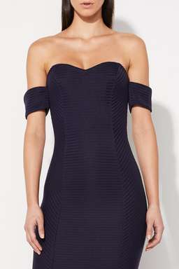 Mossman Lovers Rock Dress Navy