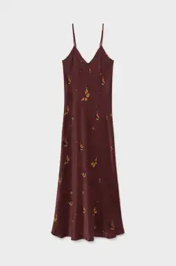 Silk Laundry 90s Slip Dress Print Size M  for rent on The Volte - image 3
