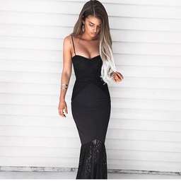 Miss Holly The Label Winona Dress Black