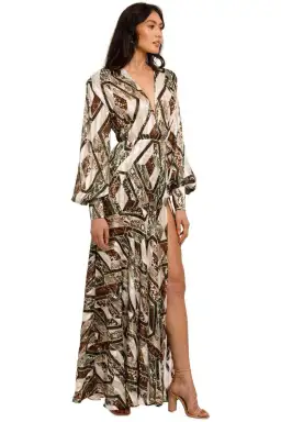 Bronx and Banco Patchwork Maxi Multi Print Size 10 for rent on The Volte - image 2