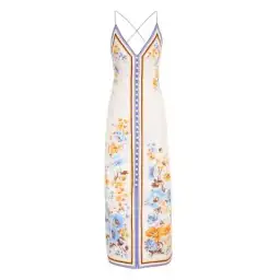 Zimmermann  Halcyon Slip Dress Floral Size 4/AU 16 for rent on The Volte - image 4