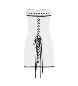 With Jean Sabrin Dress White Embroidery Size 8 for rent on The Volte - image 2