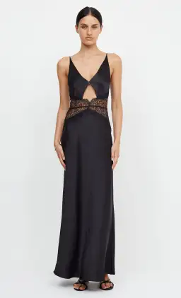 Bec & Bridge Camille Maxi Dress Black Size 10 for rent on The Volte - image 1