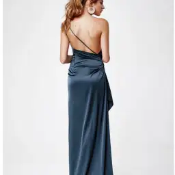 Lexi Samira Maxi Dress Orion Blue Size 8 for rent on The Volte - image 3