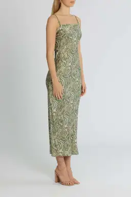 Bec and Bridge Alanis Maxi Dress Green Size 6 for rent on The Volte - image 3