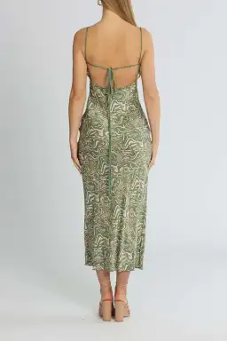 Bec and Bridge Alanis Maxi Dress Green Size 6 for rent on The Volte - image 4
