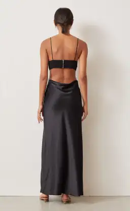 Bec & Bridge Seraphine Plunge Dress Black Size 6 for rent on The Volte - image 5