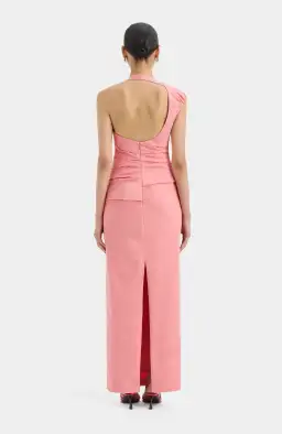 Sir the Label Giacomo Gathered Maxi Dress Pink Size 12 for rent on The Volte - image 2
