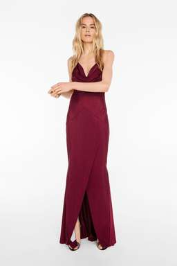 Burgundy Evening Dress for rent on The Volte - image 1