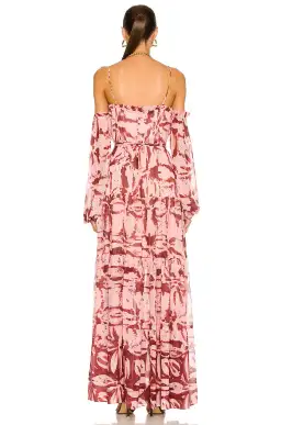 Alexis Dahlia Maxi Dress  for rent on The Volte - image 3