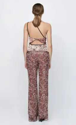 Bec and Bridge Nova Strappy Top & Priya Pant Set Floral Size 10 for rent on The Volte - image 2